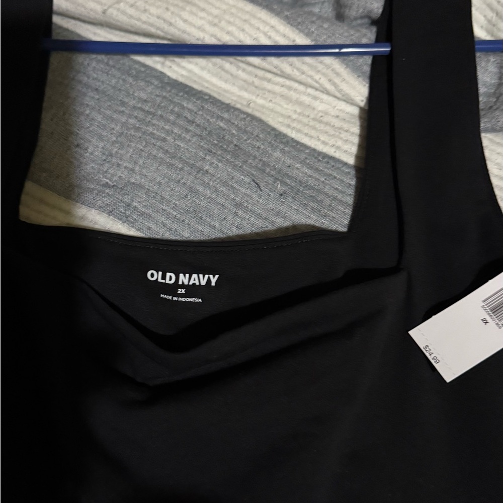 Old Navy Classic Black Sleeveless bodysuit 2XL